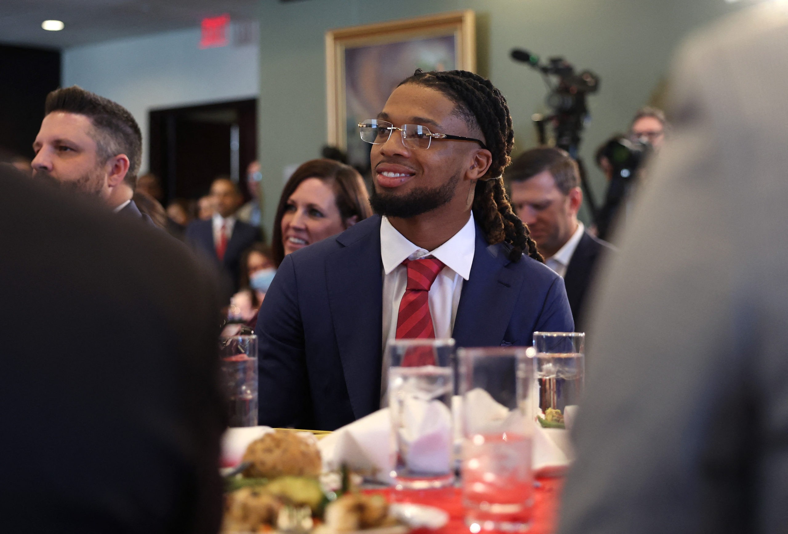 Damar Hamlin Meets with President Joe Biden at White House