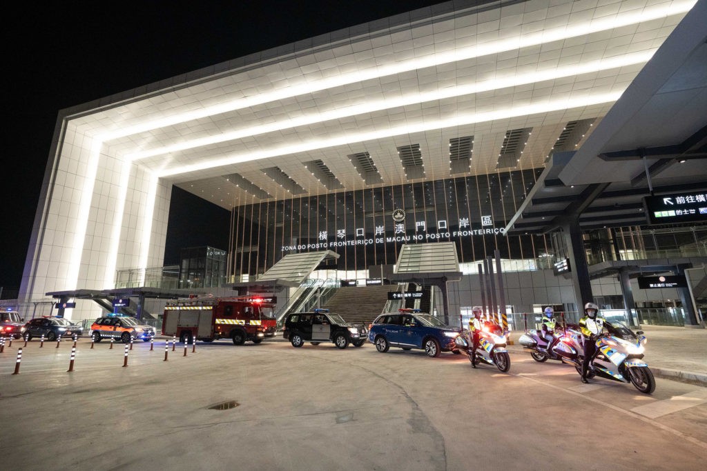 Credit GCS 橫琴口岸  Hengqin Port Fronteira Posto Fronteiriço 粵澳深度合作區 Zona de Cooperação Aprofundada  深合區 澳門 經濟多元化 diversificação económica 