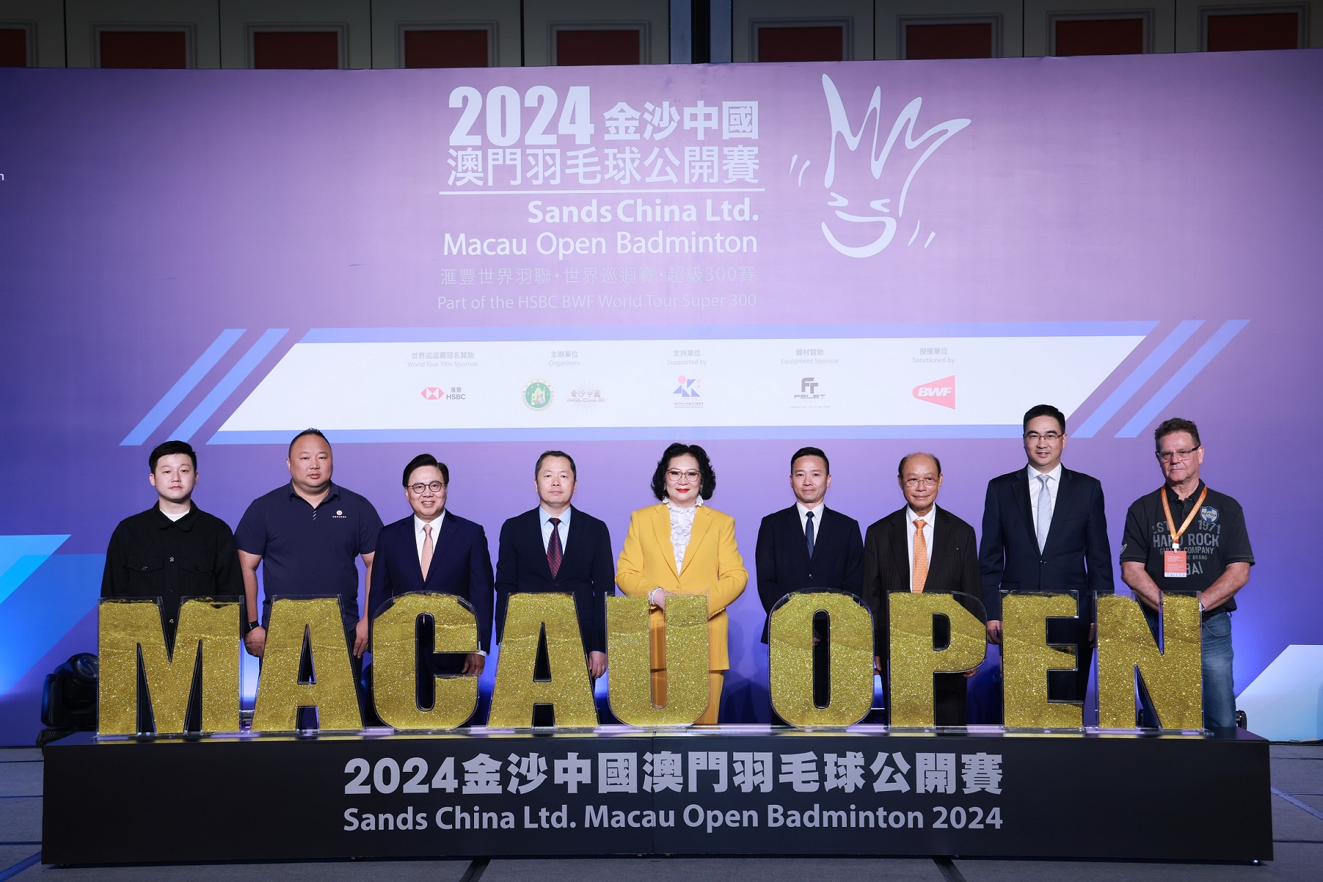 Sands China Presents Macau Open Badminton 2024 Tournament Crowns Winners