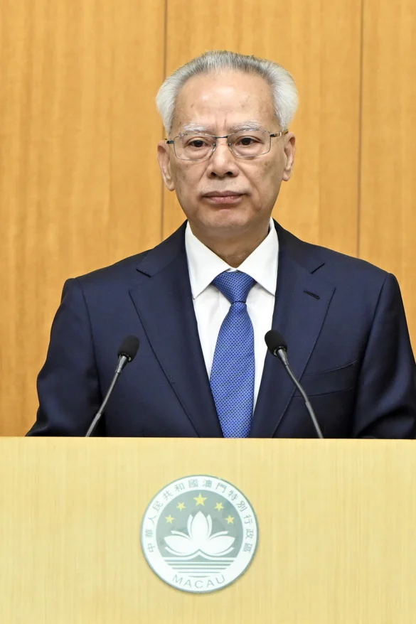 Chefe do Executivo do VI Governo da RAEM, Sam Hou Fai