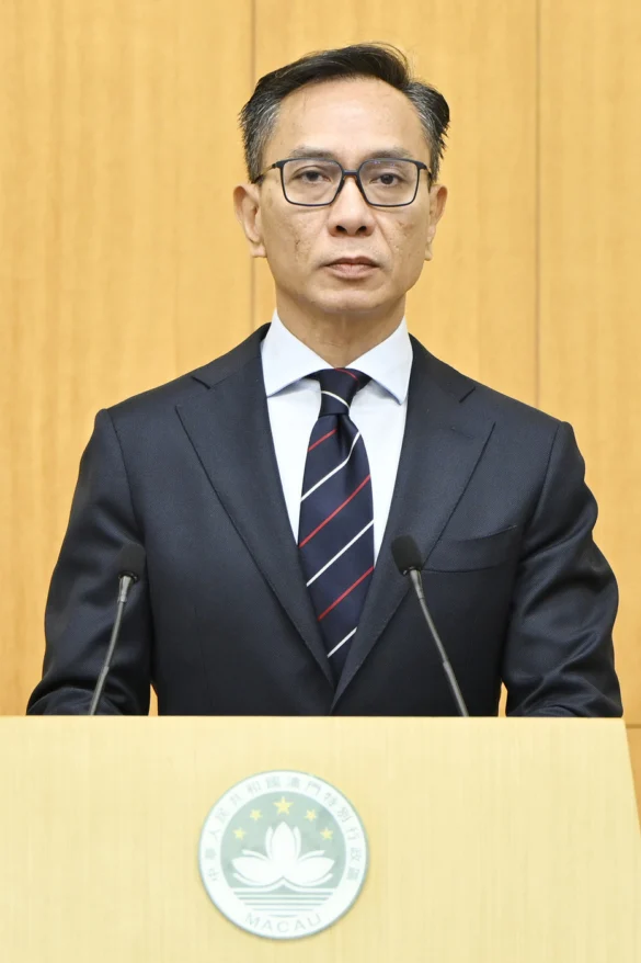 Procurador do Ministério Público do VI Governo da RAEM, Chan Tsz King