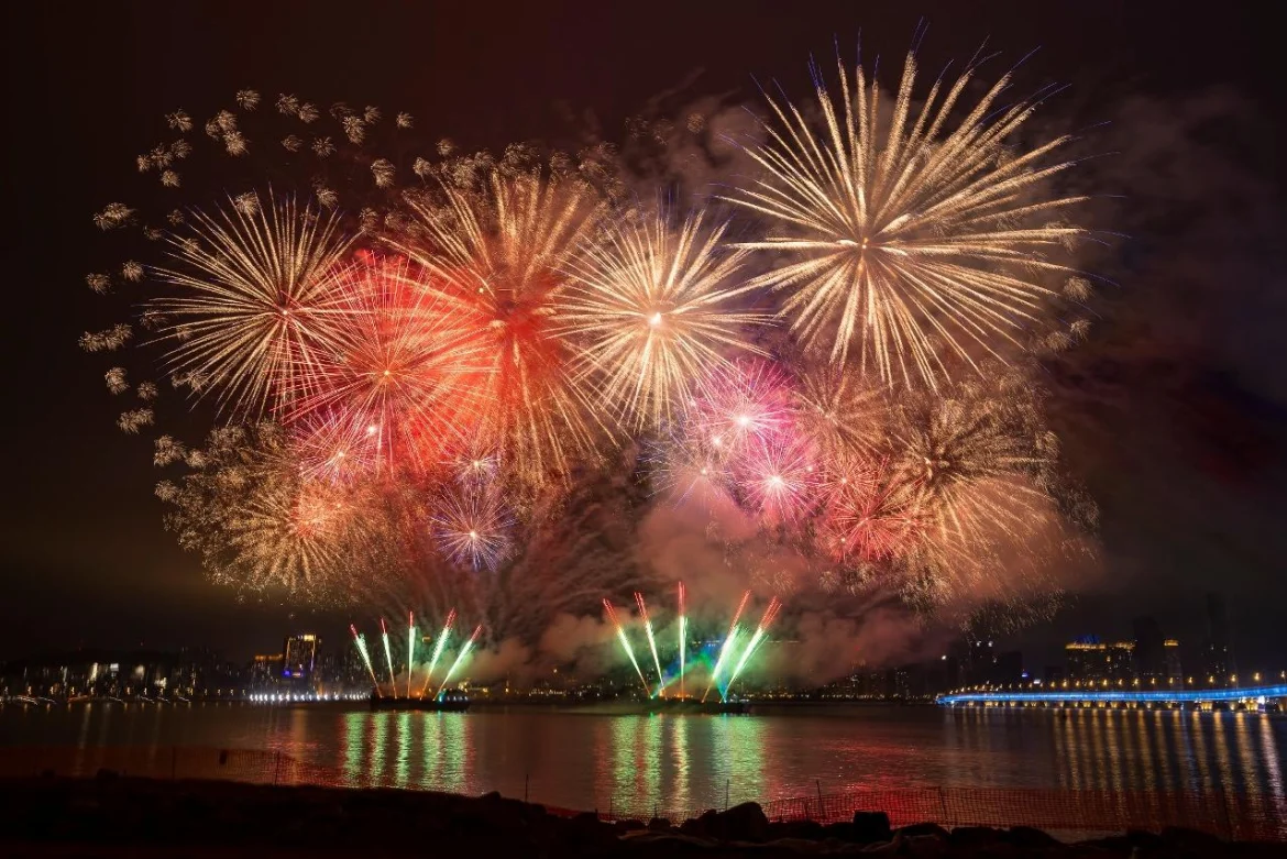 2026 Chinese New Year Drones and Fireworks Displays